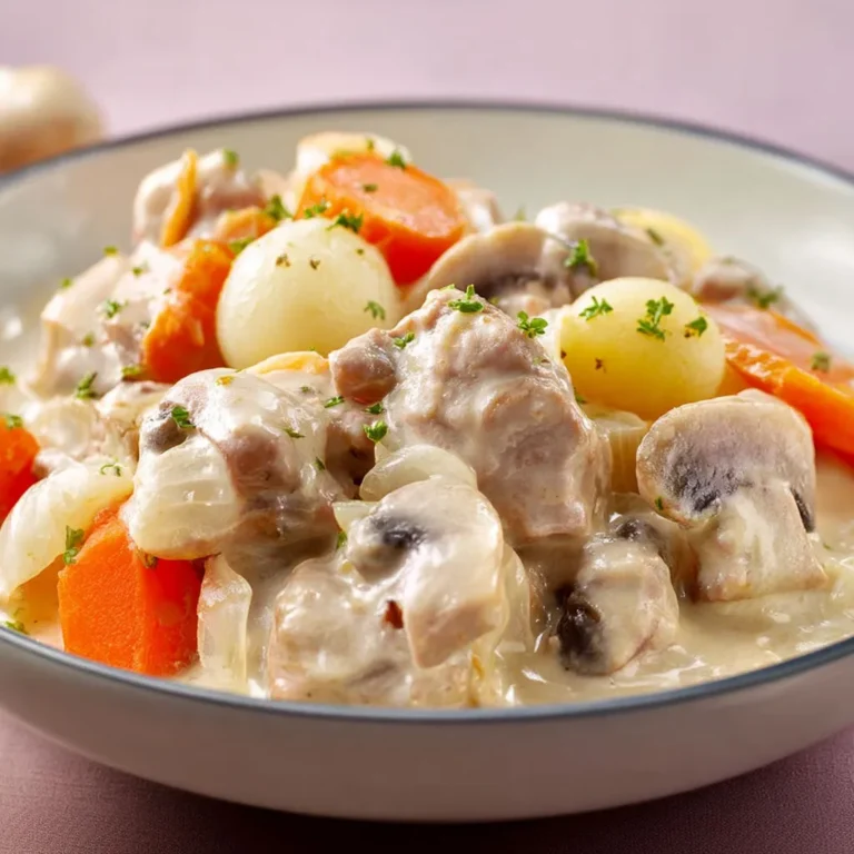 Blanquette de veau crémeuse et savoureuse : recette incontournable