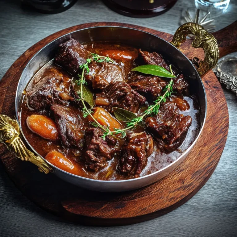 Boeuf mijoté tendre au sirop d'érable: Recette savoureuse SEO