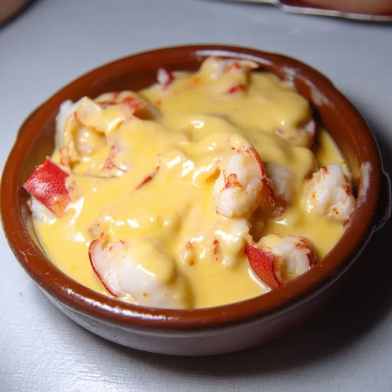 Cassolette gourmet : saint-jacques et homard fondants