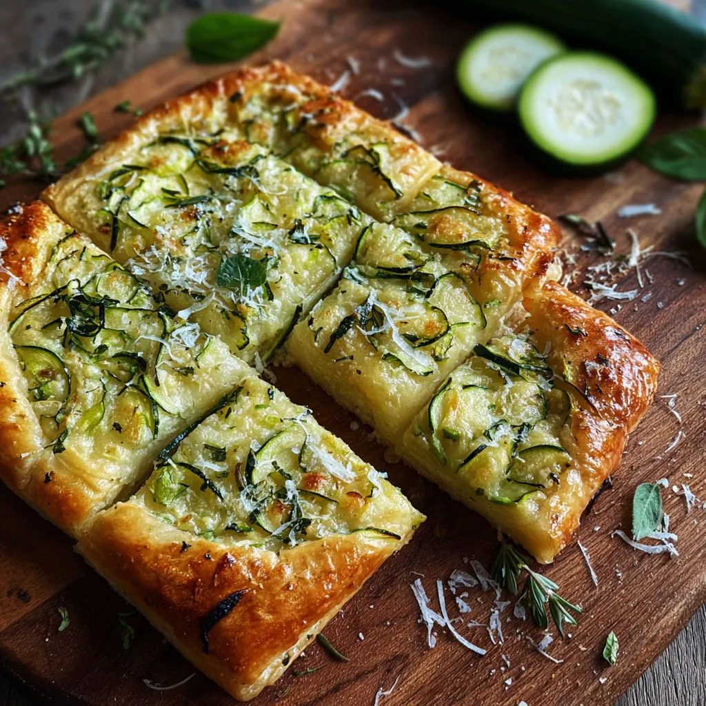 Délice Courgettes Parmesan : Recette Galette Moelleuse Facile