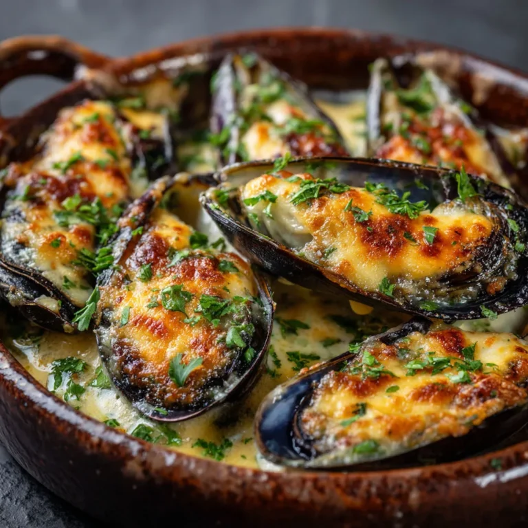Délice de Moules à la Crème et au Comté