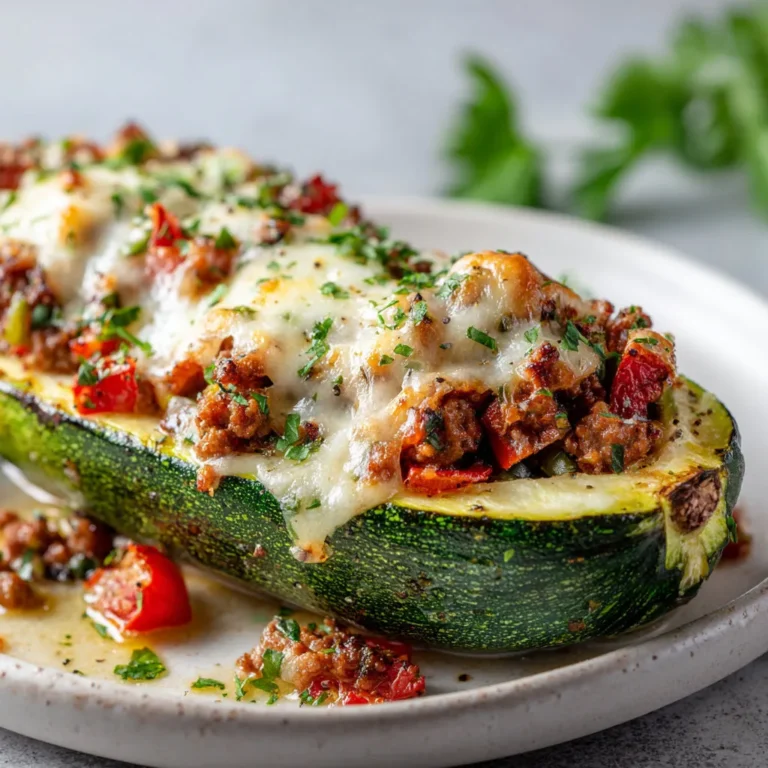 Délicieuses courgettes farcies : recette économique et gourmande
