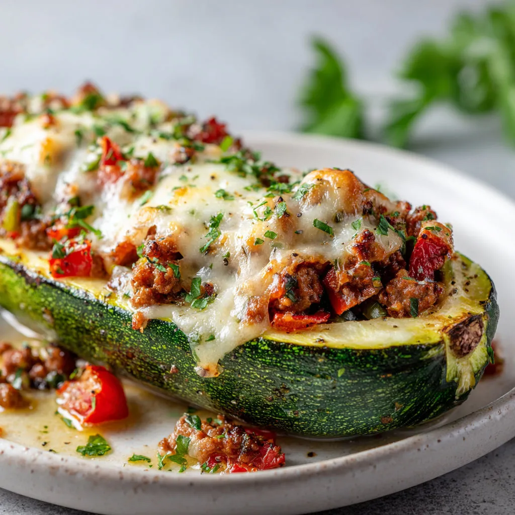 Délicieuses courgettes farcies : recette économique et gourmande