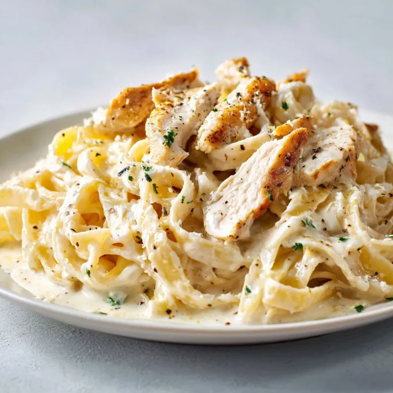 Délicieuses Fettuccine Alfredo au Poulet: Recette Facile et Crémeuse