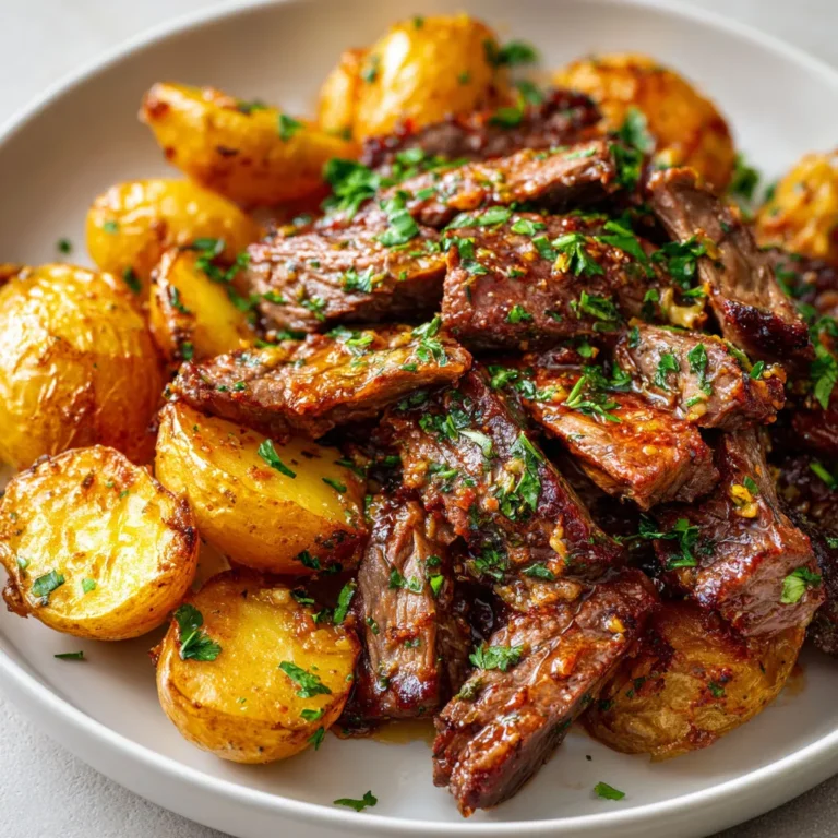 Délicieux Bœuf Sauté avec Pommes Dorées : Recette Facile