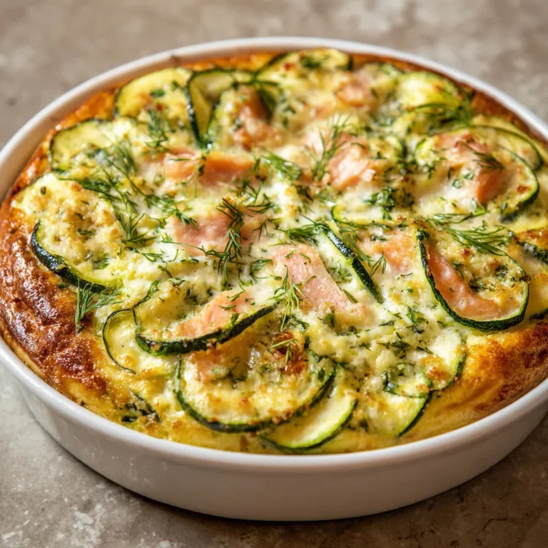 Délicieux clafoutis courgettes saumon chèvre: recette savoureuse et originale