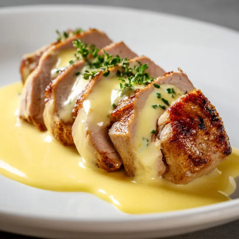 Filet mignon gourmet avec sauce hollandaise succulente