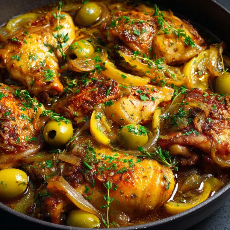 Poulet citron olives: recette savoureuse par le chef Etchebest