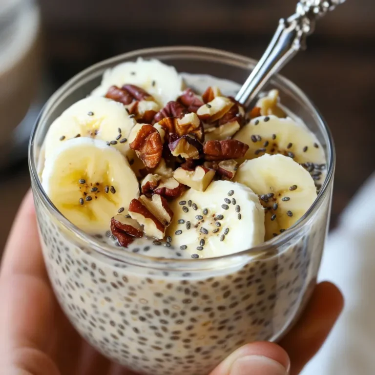 Pudding chia banane : recette savoureuse et nutritive
