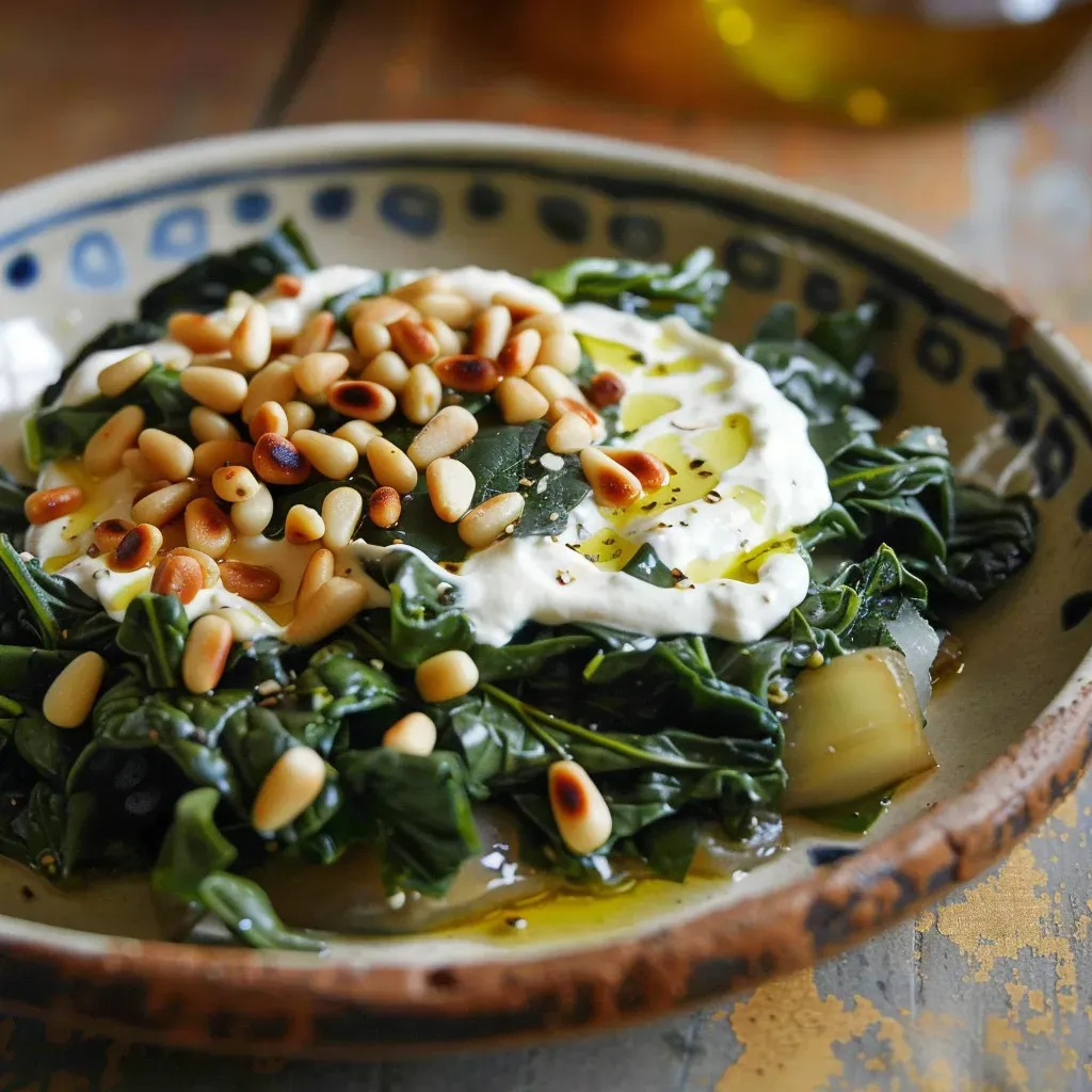 Recette Blettes Savoureuses à la Sauce Tahini