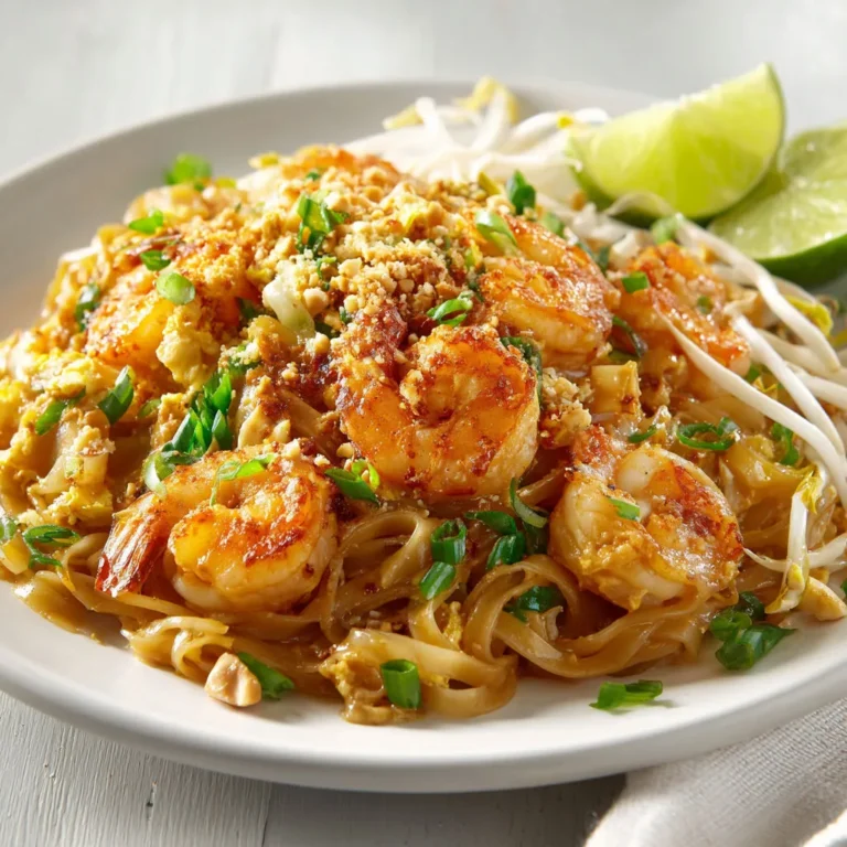 Recette facile : Pad thaï savoureux aux crevettes!