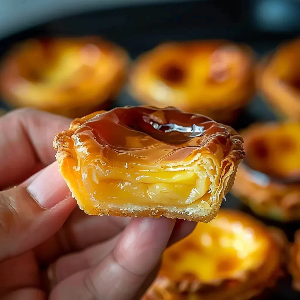 Recette facile pour des Pastéis de Nata maison.