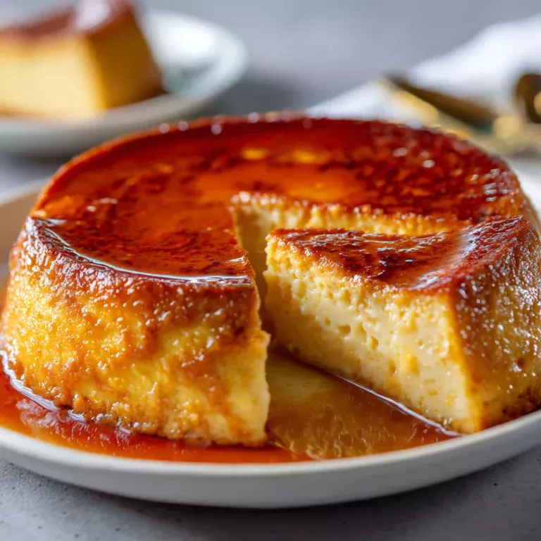 Recette moelleux flan sans pâte: fondant et irrésistible