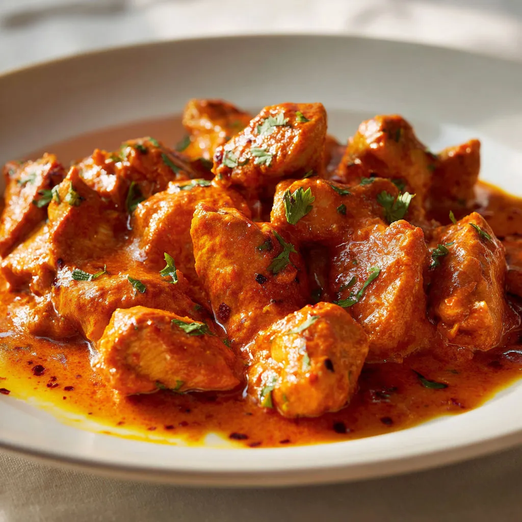 Recette rapide et savoureuse de poulet au beurre