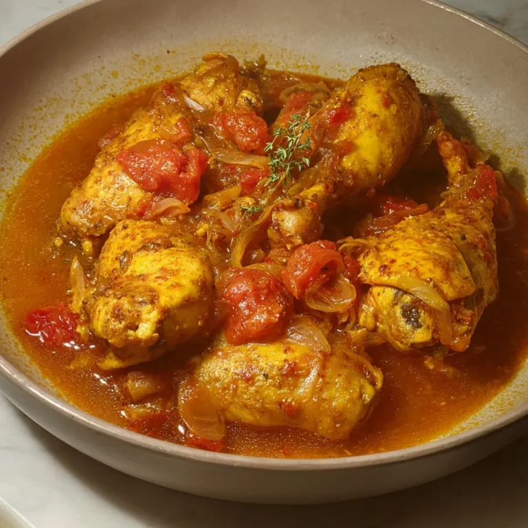 Recette savoureuse et simple de cari poulet réunionnais