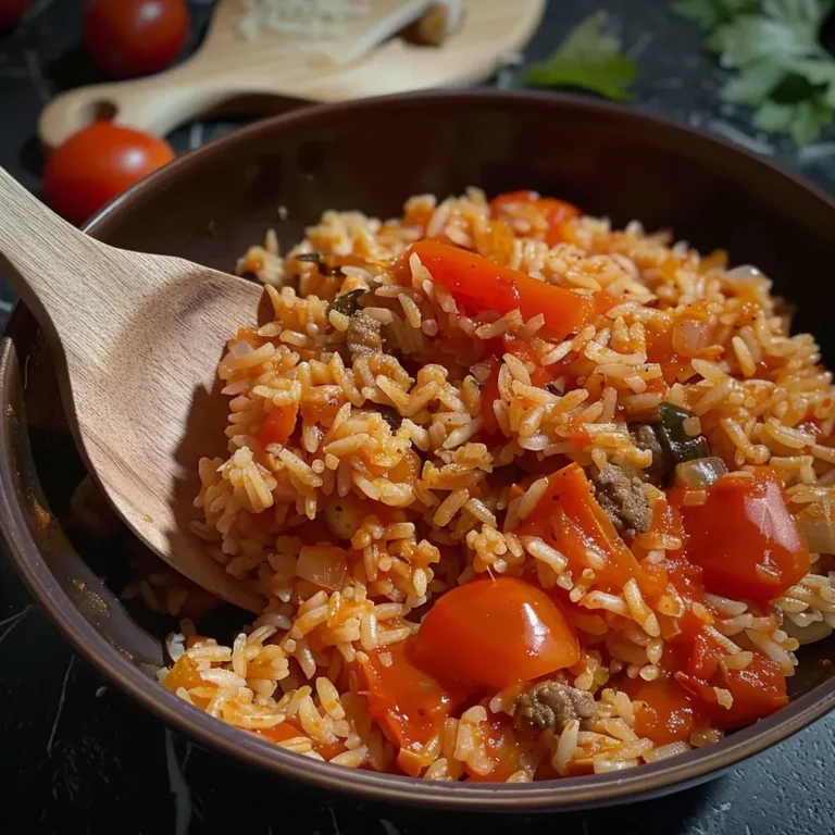 Riz tomate viande : recette savoureuse et facile à réaliser