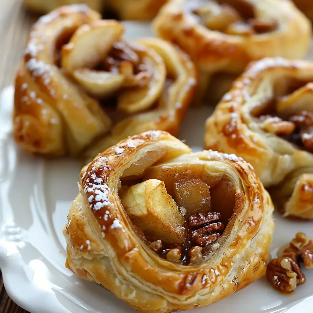 Roulés Feuilletés Pommes: Recette Rapide et Gourmande