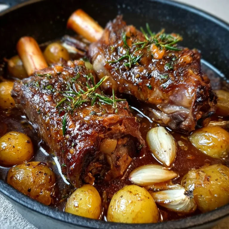 Savoureuse recette : Souris d'agneau miel et herbes fraîches