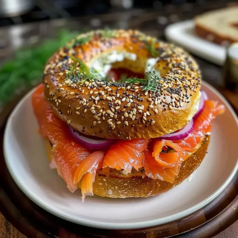 Bagel au saumon fumé: une recette savoureuse et facile