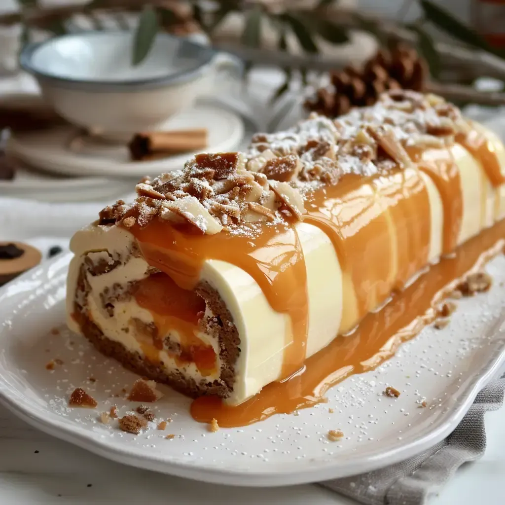 Bûche salée-sucrée festive: recette savoureuse pour les fêtes