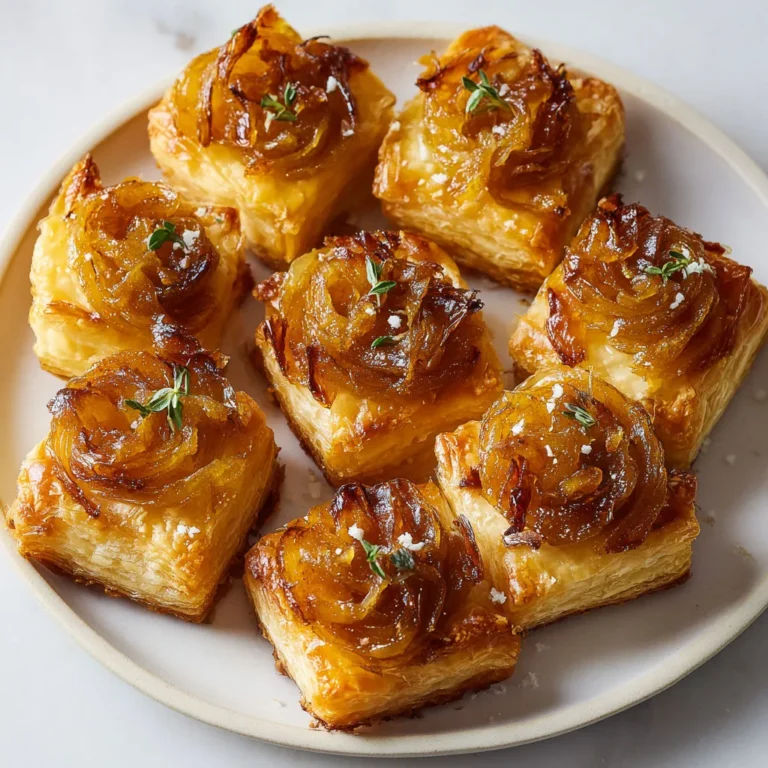 Bouchées Fromage: Savoureux mélange fromage et confit d'oignons