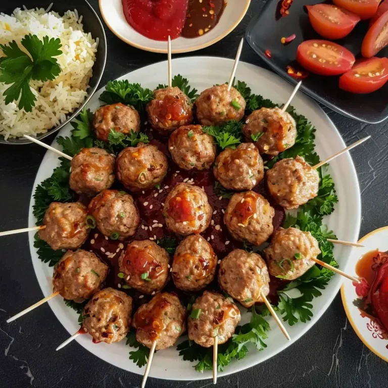 Boulettes Savoureuses à la Sauce Sucrée: Recette Facile et Rapide