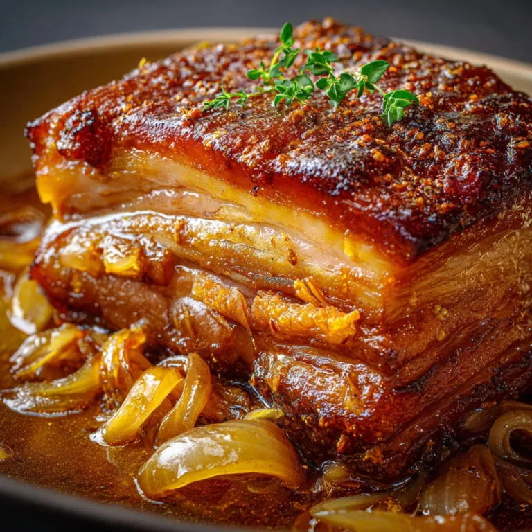 Cochon confit à la bière et à l'érable : recette délicieuse