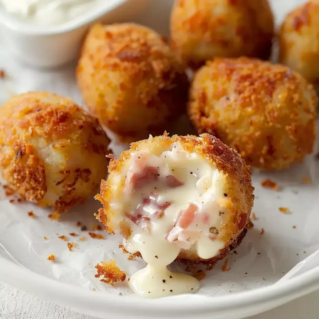 Croquettes savoureuses au jambon Serrano: recette facile et rapide