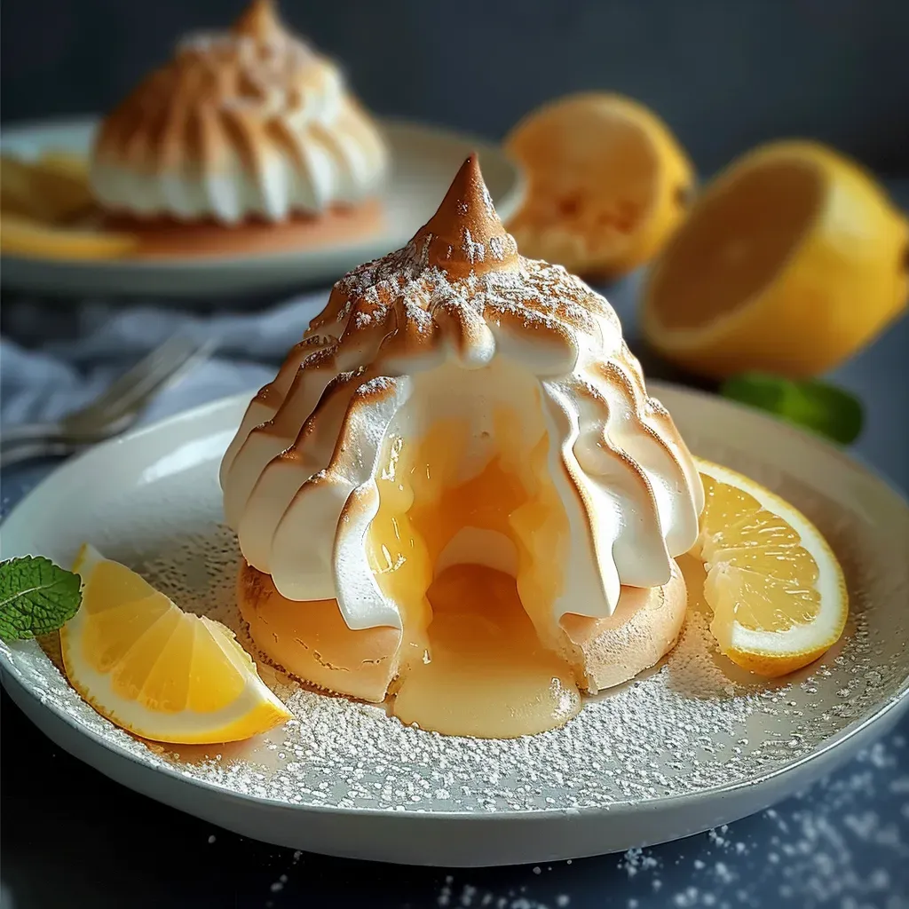 Délice estival: tarte citron meringuée rafraîchissante