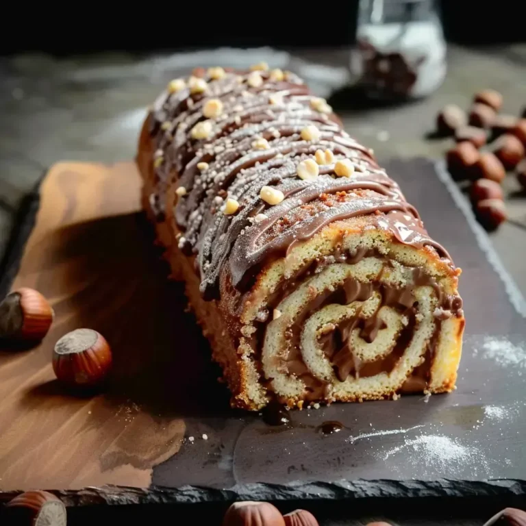 Délicieuse Bûche Noisettes: Recette Gourmande et Facile