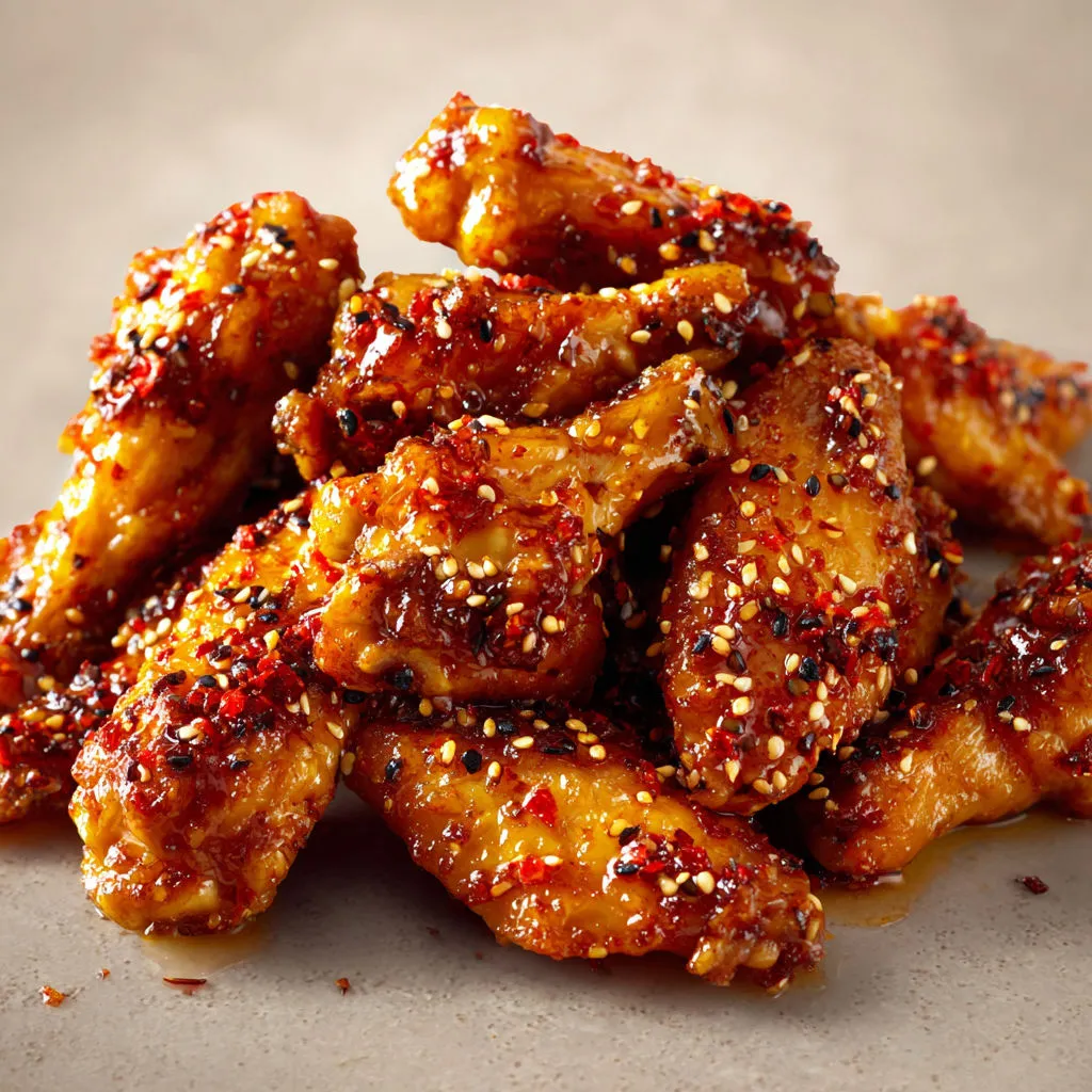 Délicieuses ailes de poulet au miel et citron!