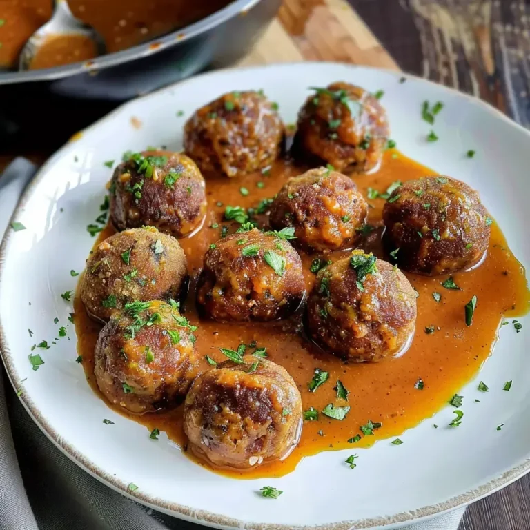 Délicieuses boulettes en sauce: recette facile et savoureuse