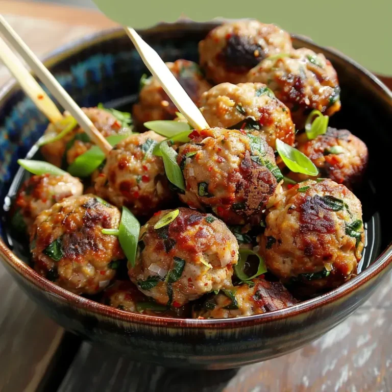 Délicieuses boulettes épicées Thaï : recette facile et savoureuse