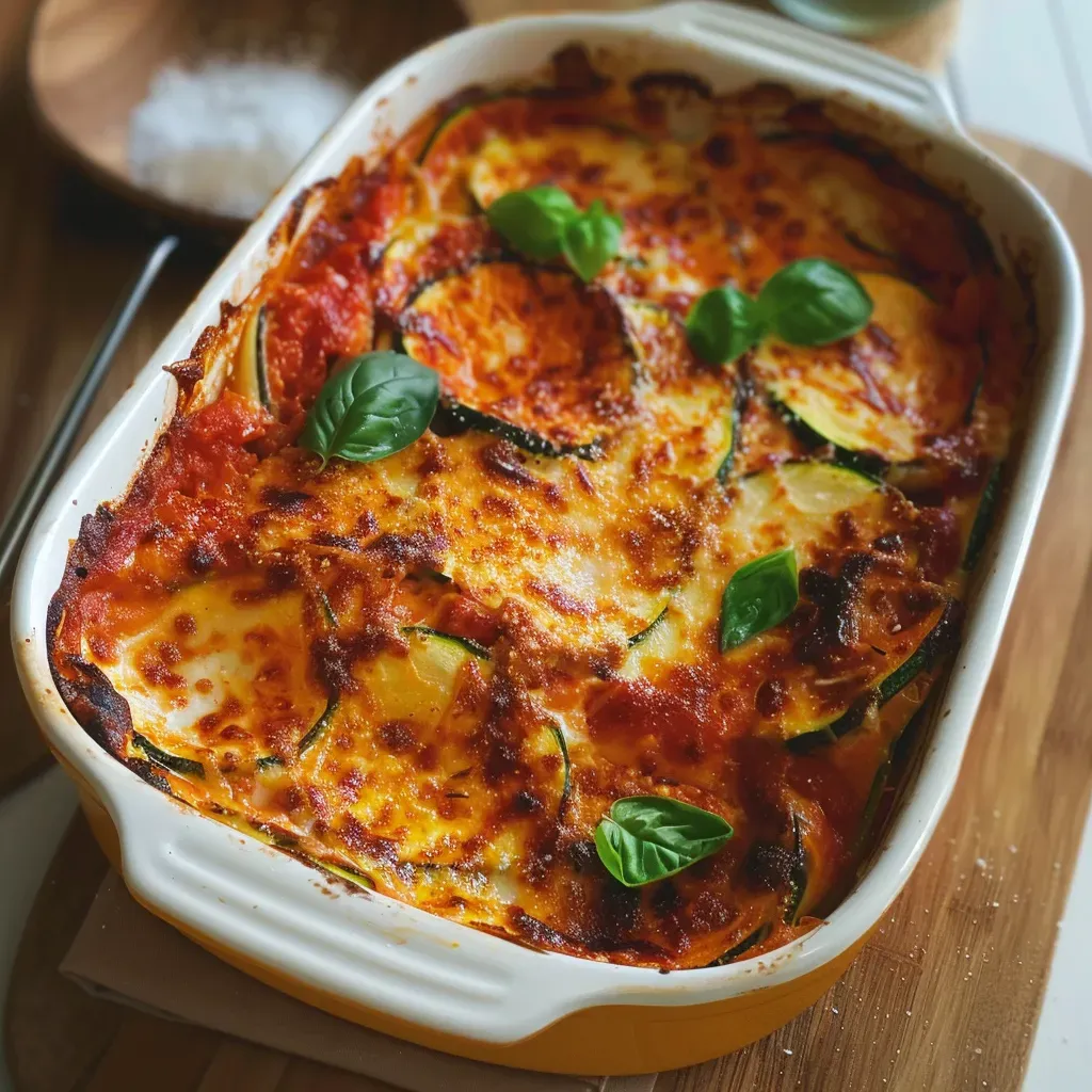 Délicieuses lasagnes courgettes ricotta: recette facile et savoureuse