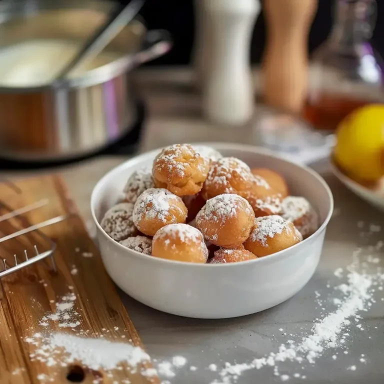 Délicieux Beignets Légers Cuits à l'Airfryer