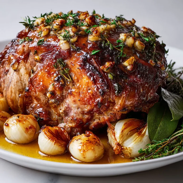 Délicieux gigot d'agneau à l'ail pour ravir vos papilles