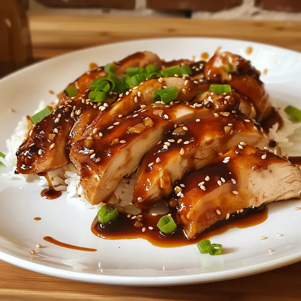 Délicieux poulet teriyaki effiloché : recette facile et savoureuse