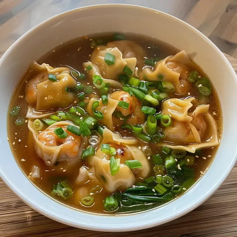 Délicieux Wontons Porc et Crevettes: Recette Facile et Savoureuse