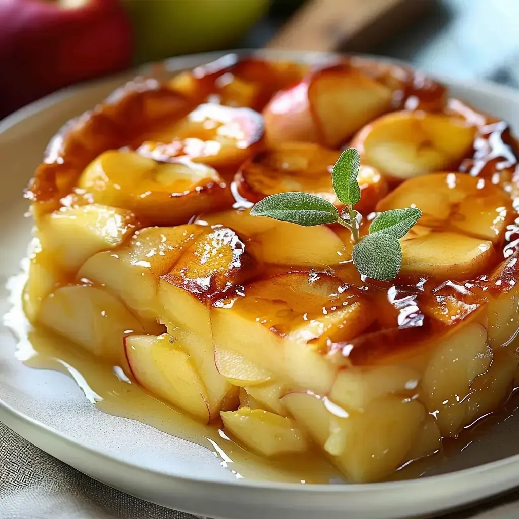 Flan aux pommes: recette savoureuse et facile