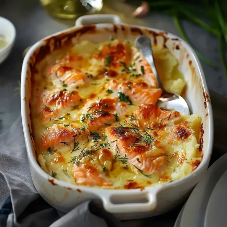 Gratin délicieux de poisson : recette facile et savoureuse