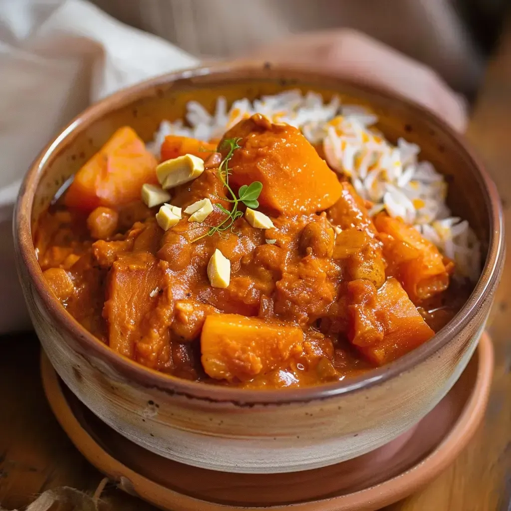 Ragoût Végétarien Africain Savoureux aux Épices Traditionnelles