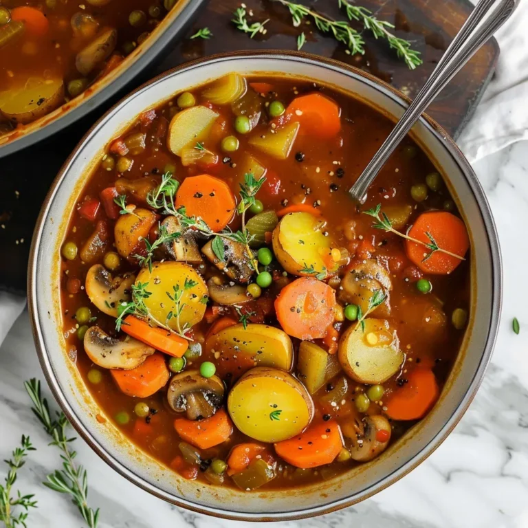 Ragoût végétarien traditionnel: recette savoureuse et réconfortante