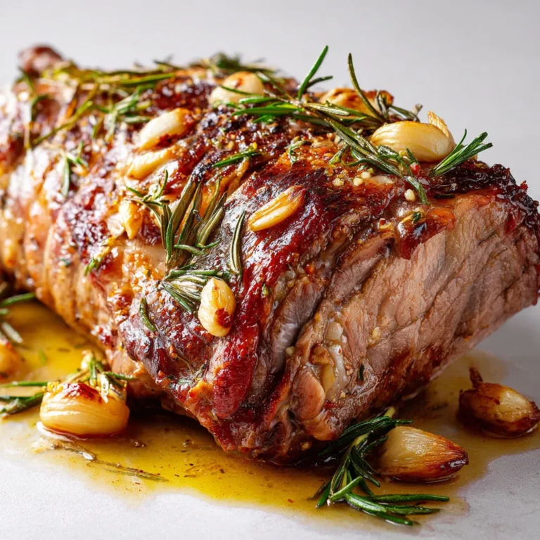 Recette de Gigot d'Agneau Savoureux au Romarin et à l'Ail