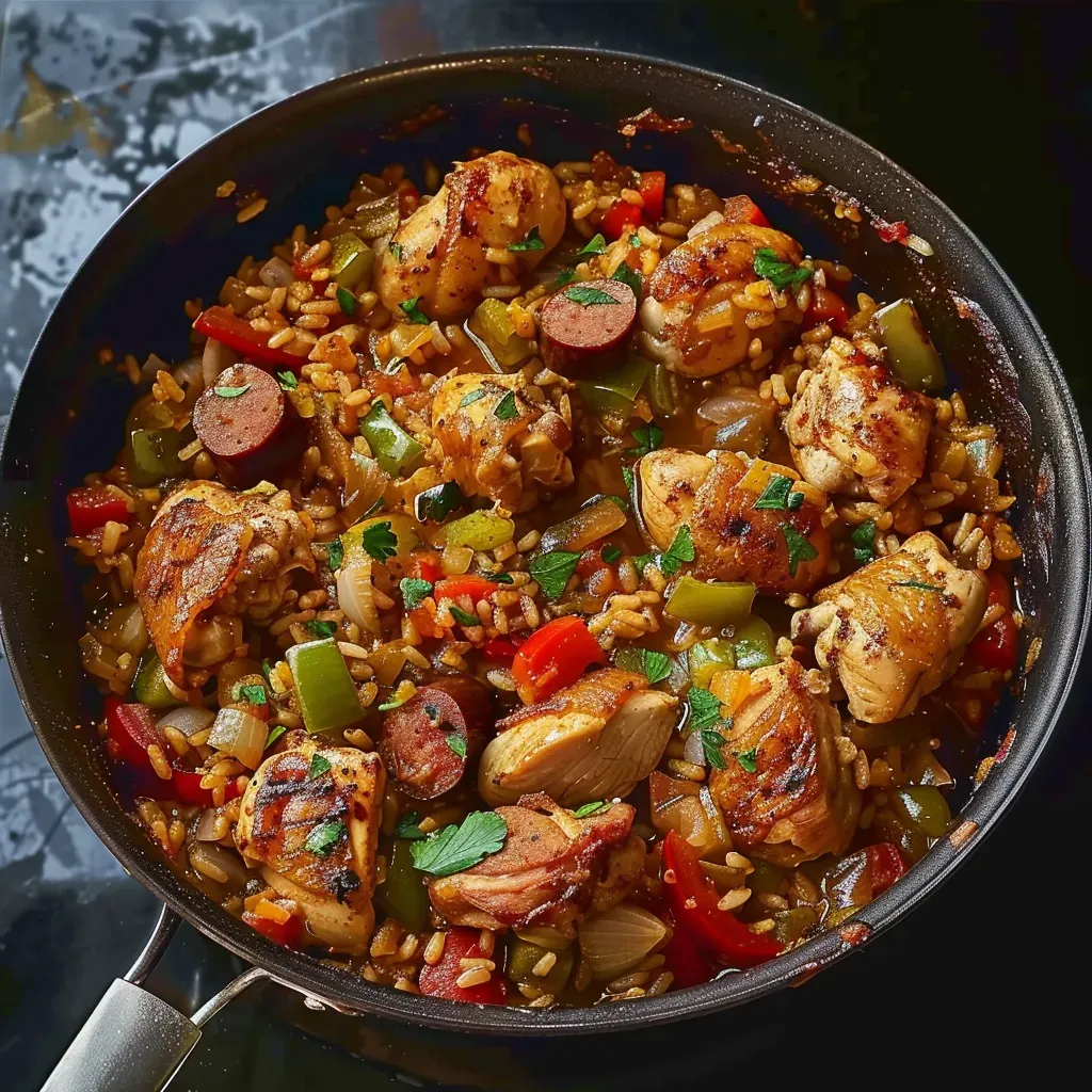 Recette de Poulet Jambalaya : Délicieux Plat Créole Cajun