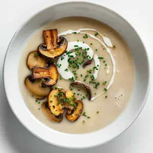 Recette de soupe forestière crémeuse aux champignons sauvages