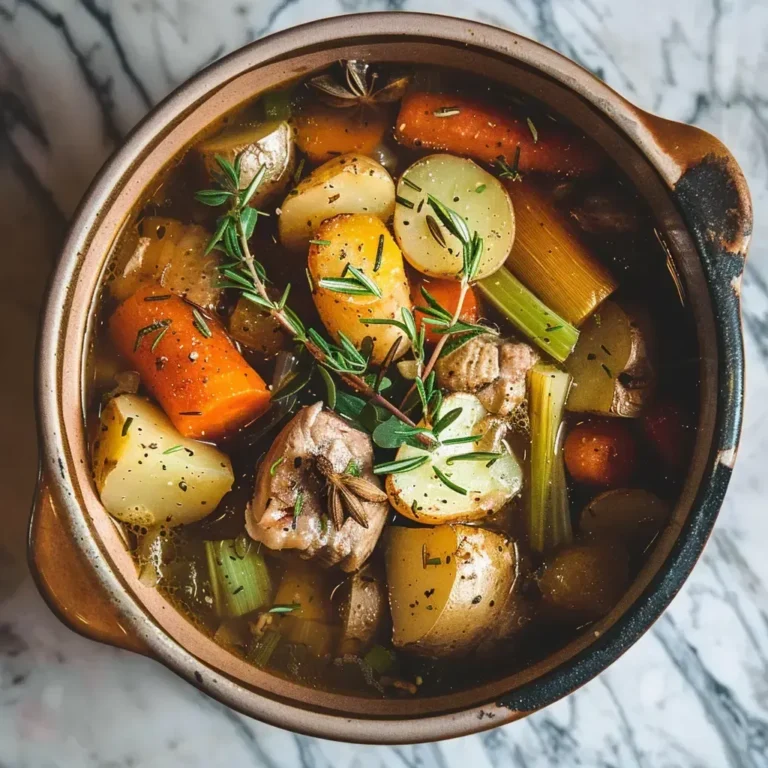 Recette Pot au feu savoureux et traditionnel