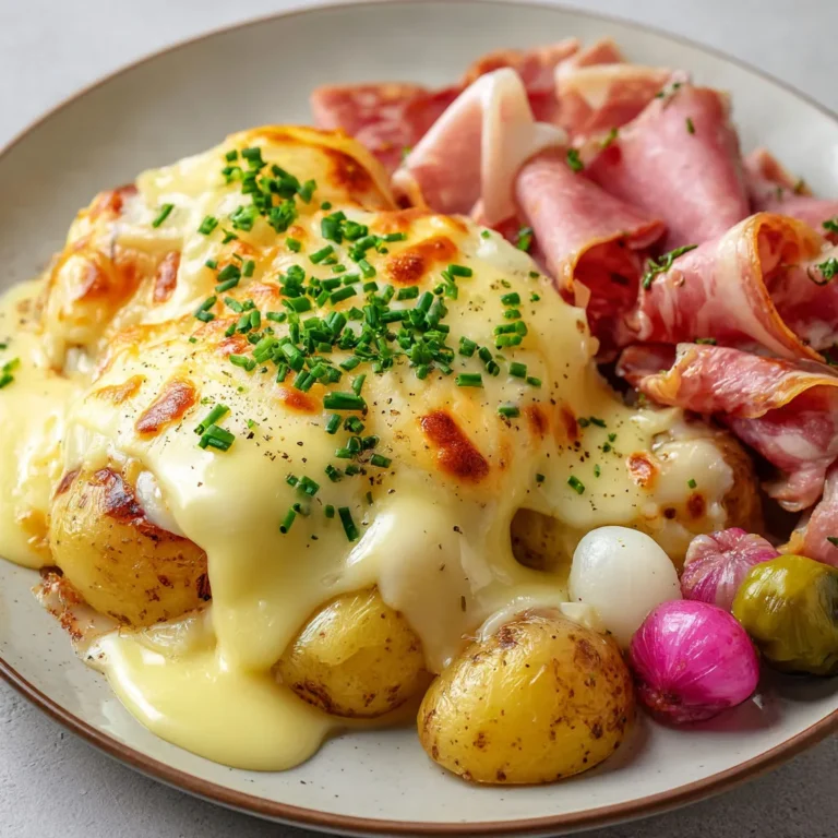 Recette Raclette Traditionnelle Délicieuse Fromage et Charcuterie