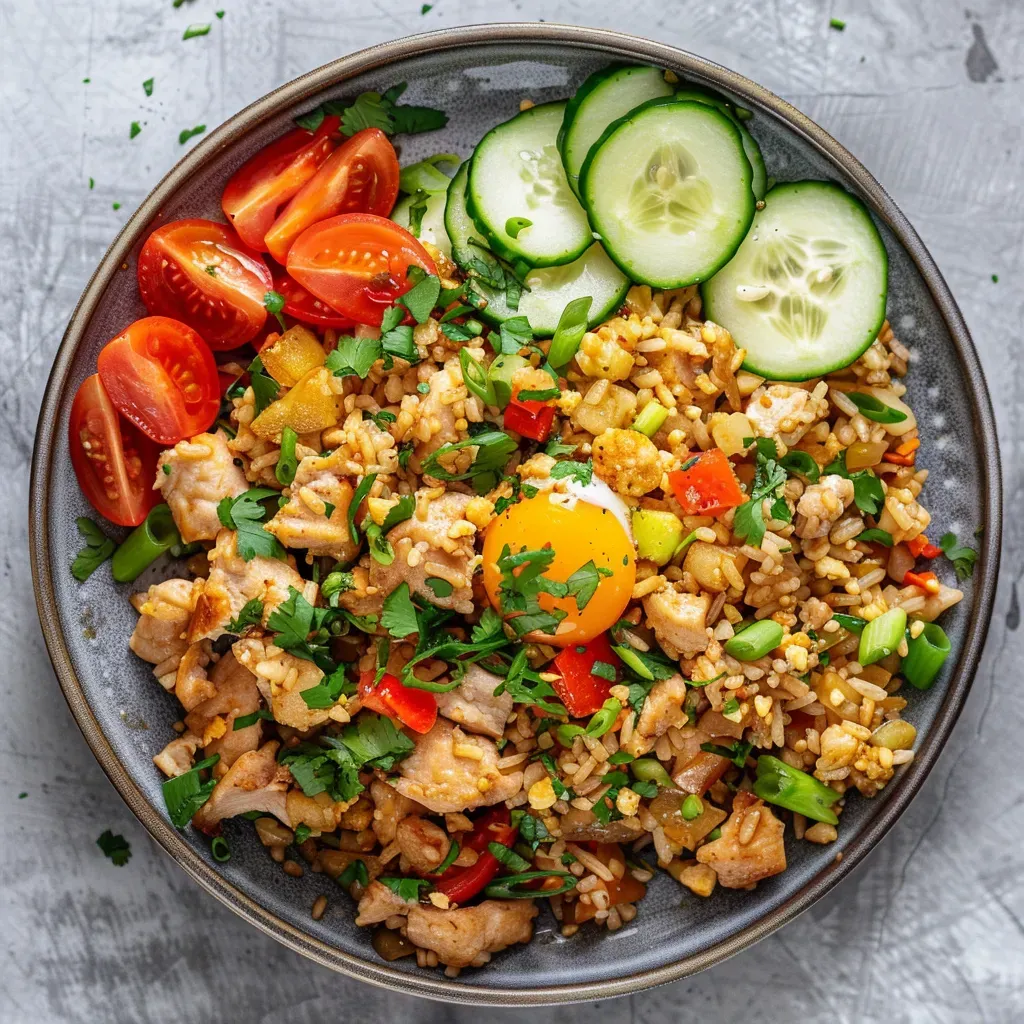 Recette rapide et délicieuse de Khao Pat.