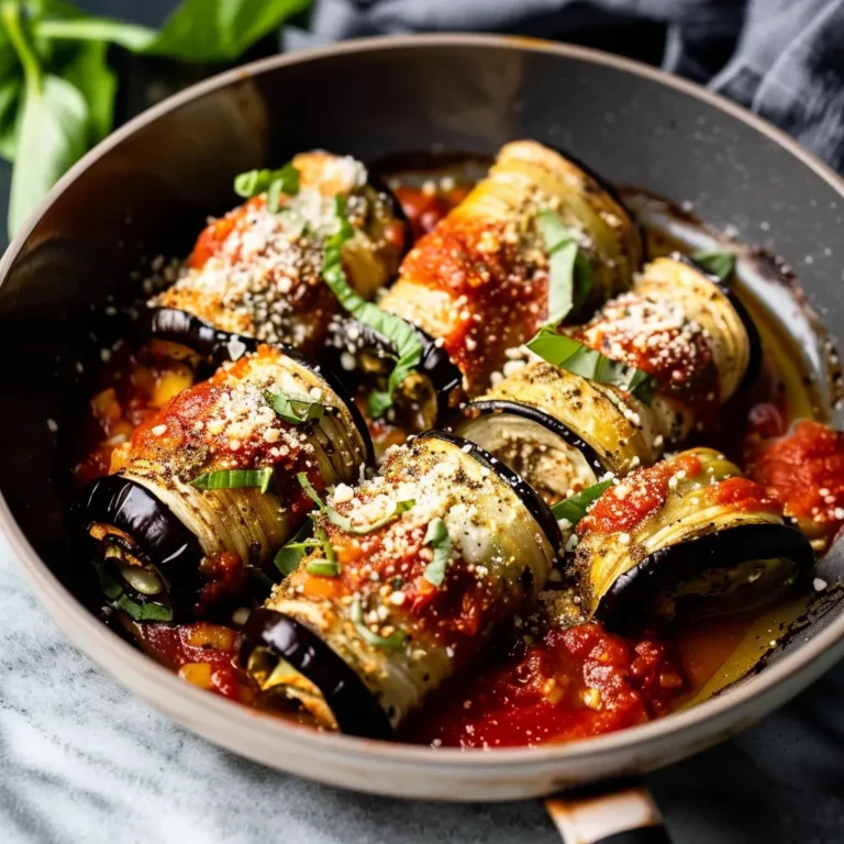 Rouleaux aubergines ricotta: recette savoureuse et facile à réaliser
