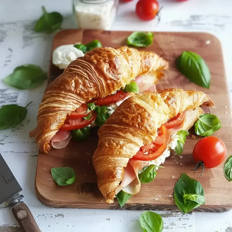 Sandwich Croissant Italien: Recette Savoureuse et Gourmande